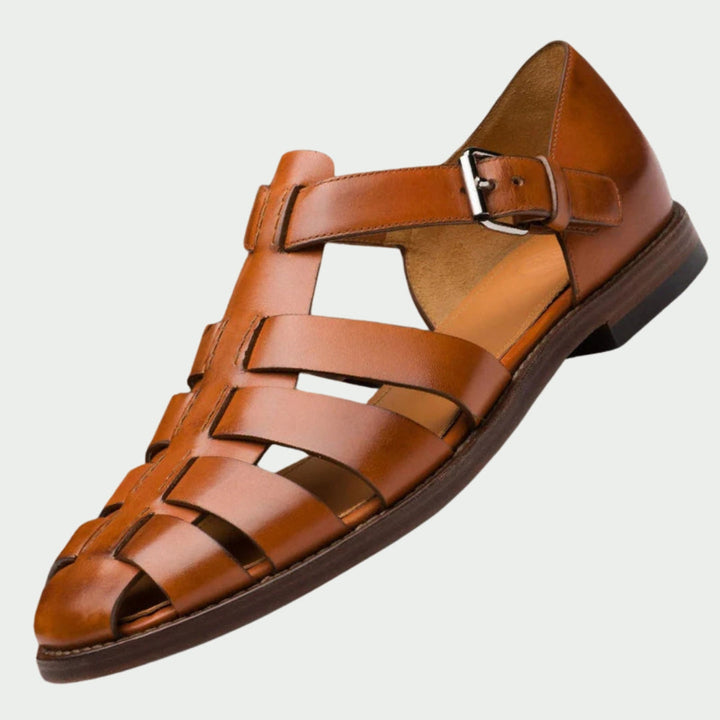 Mivo|Premium leren sandalen voor heren