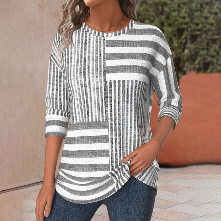 Jacky™|Gestreepte blouse