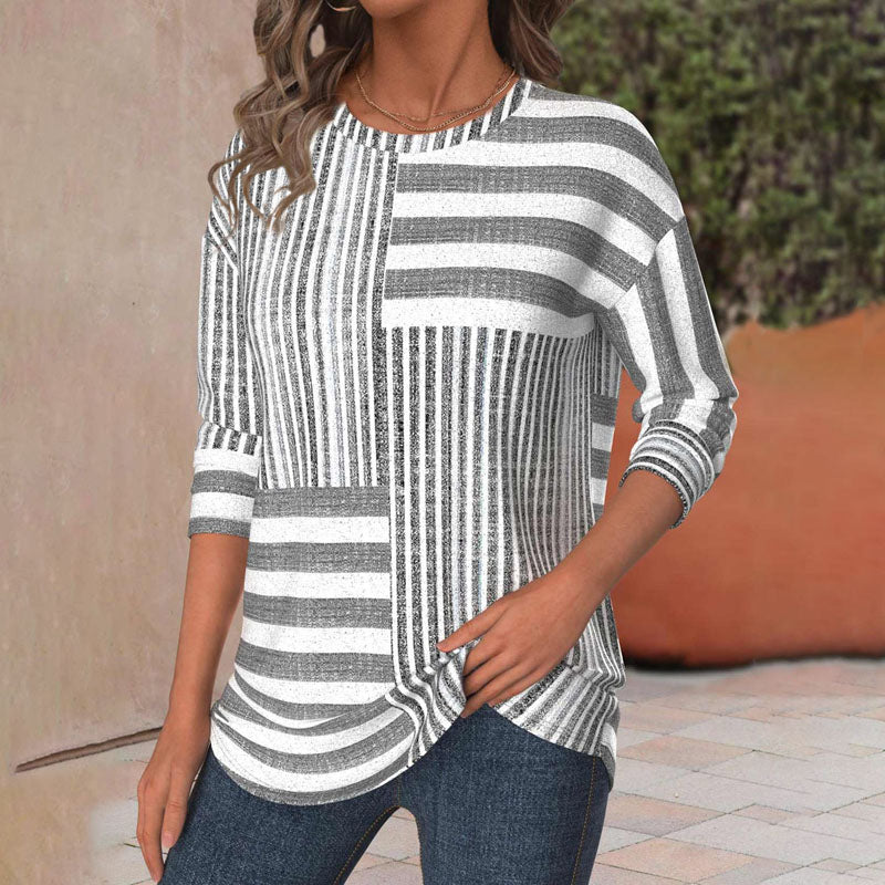 Jacky™|Gestreepte blouse