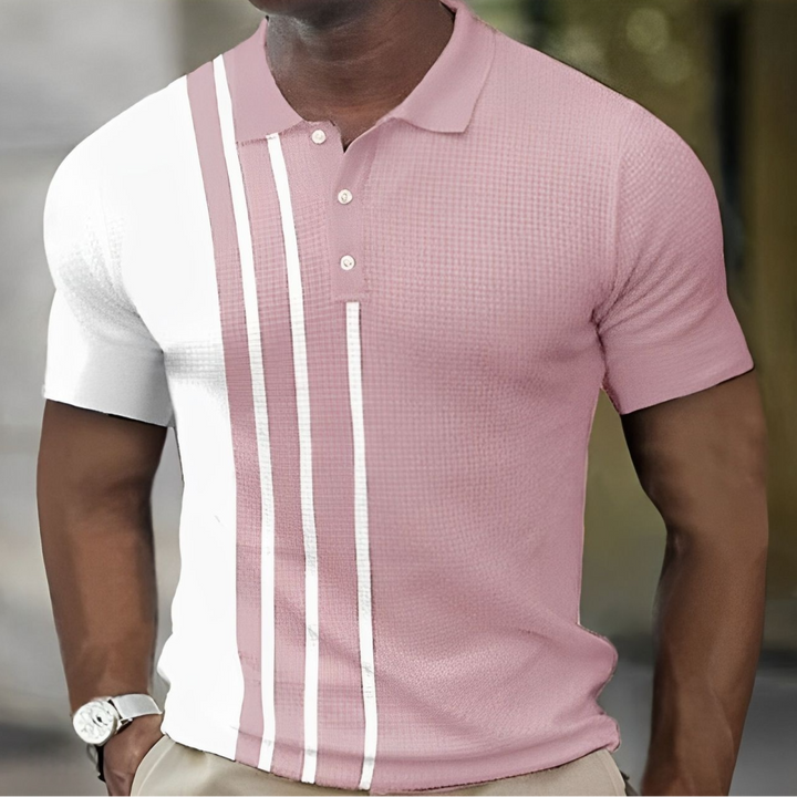 Rick™|Heren Poloshirt met Stijlvolle Strepen