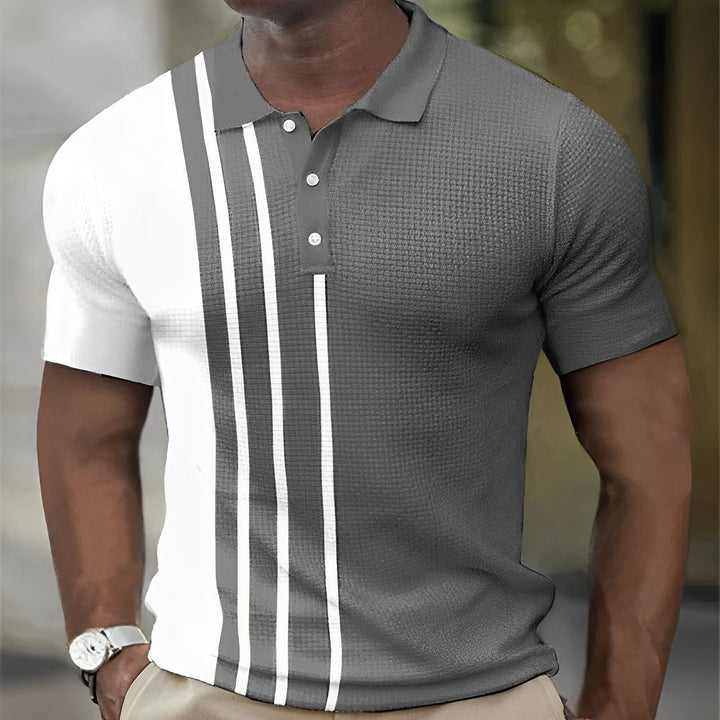 Rick™|Heren Poloshirt met Stijlvolle Strepen