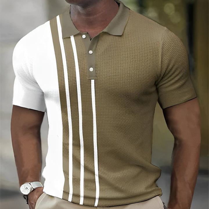 Rick™|Heren Poloshirt met Stijlvolle Strepen