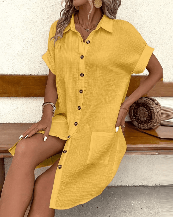 Femke™|Midi Zomerjurk