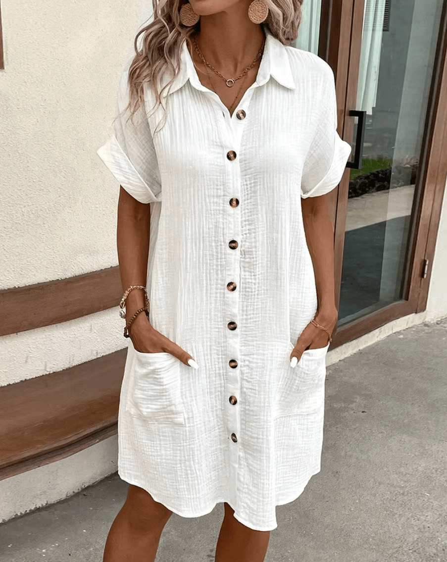 Femke™|Midi Zomerjurk