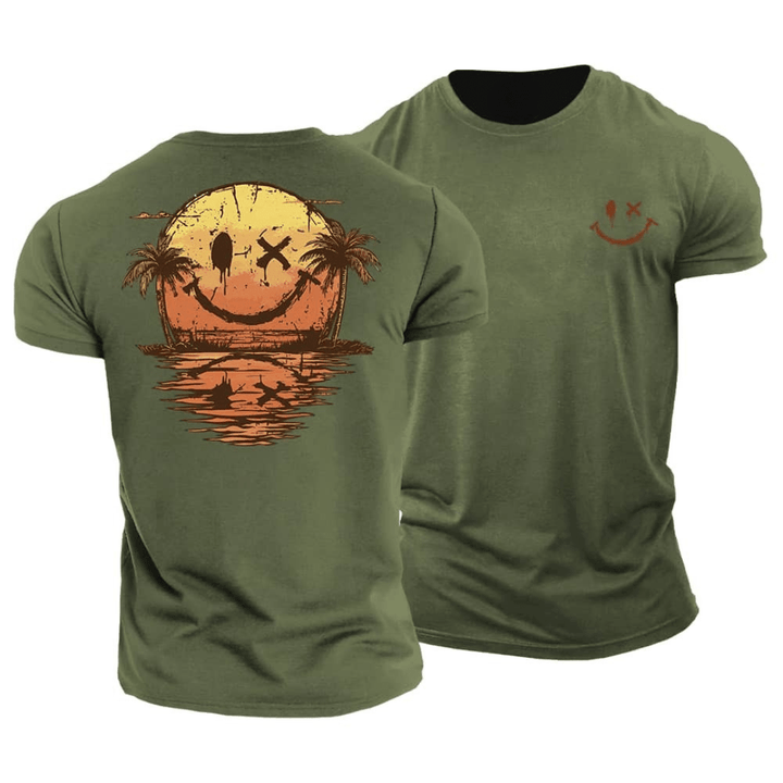 Tim™|Zomerse Smiley Zee T-Shirt