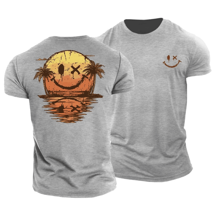 Tim™|Zomerse Smiley Zee T-Shirt